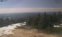 Lysá hora, pohled na západ