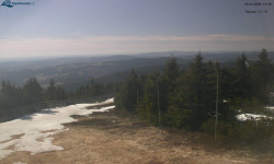 Lysá hora, pohled na západ