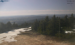 Lysá hora, pohled na západ