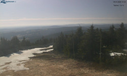 Lysá hora, pohled na západ