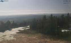 Lysá hora, pohled na západ