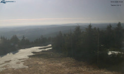 Lysá hora, pohled na západ