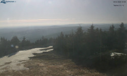 Lysá hora, pohled na západ