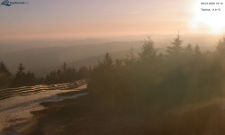 Lysá hora, pohled na západ