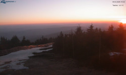 Lysá hora, pohled na západ