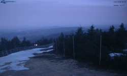 Lysá hora, pohled na západ