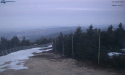 Lysá hora, pohled na západ