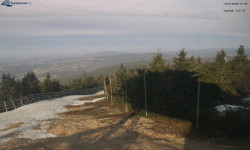 Lysá hora, pohled na západ