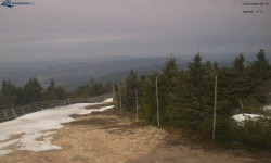 Lysá hora, pohled na západ