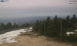 Lysá hora, pohled na západ