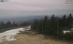 Lysá hora, pohled na západ