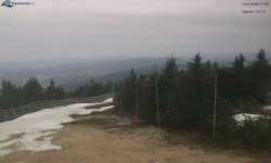 Lysá hora, pohled na západ