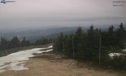 Lysá hora, pohled na západ