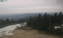 Lysá hora, pohled na západ