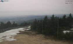 Lysá hora, pohled na západ