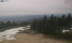 Lysá hora, pohled na západ