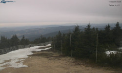 Lysá hora, pohled na západ