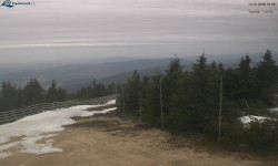 Lysá hora, pohled na západ