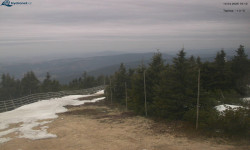 Lysá hora, pohled na západ