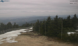 Lysá hora, pohled na západ