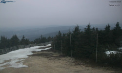 Lysá hora, pohled na západ