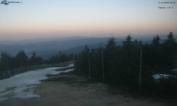 Lysá hora, pohled na západ