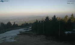 Lysá hora, pohled na západ