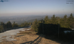 Lysá hora, pohled na západ