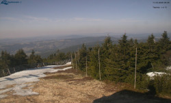 Lysá hora, pohled na západ