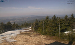 Lysá hora, pohled na západ