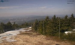 Lysá hora, pohled na západ