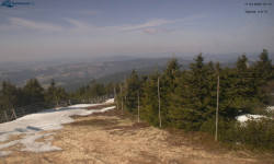 Lysá hora, pohled na západ