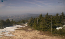 Lysá hora, pohled na západ