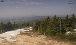 Lysá hora, pohled na západ