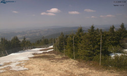 Lysá hora, pohled na západ