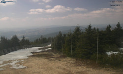 Lysá hora, pohled na západ