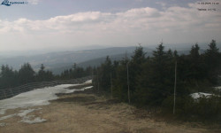 Lysá hora, pohled na západ