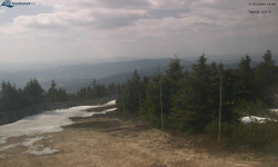 Lysá hora, pohled na západ