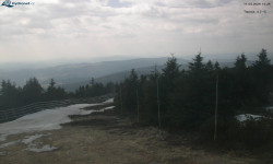 Lysá hora, pohled na západ