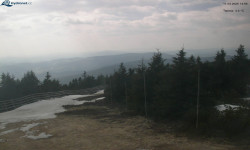 Lysá hora, pohled na západ