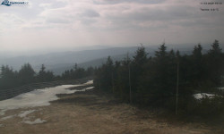 Lysá hora, pohled na západ