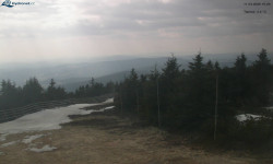 Lysá hora, pohled na západ