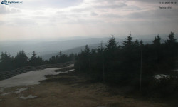 Lysá hora, pohled na západ