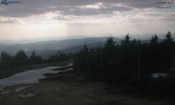 Lysá hora, pohled na západ