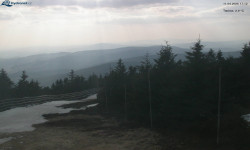 Lysá hora, pohled na západ