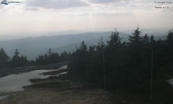 Lysá hora, pohled na západ