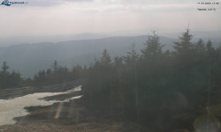 Lysá hora, pohled na západ