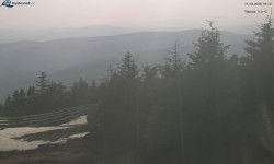 Lysá hora, pohled na západ