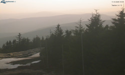 Lysá hora, pohled na západ