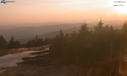 Lysá hora, pohled na západ